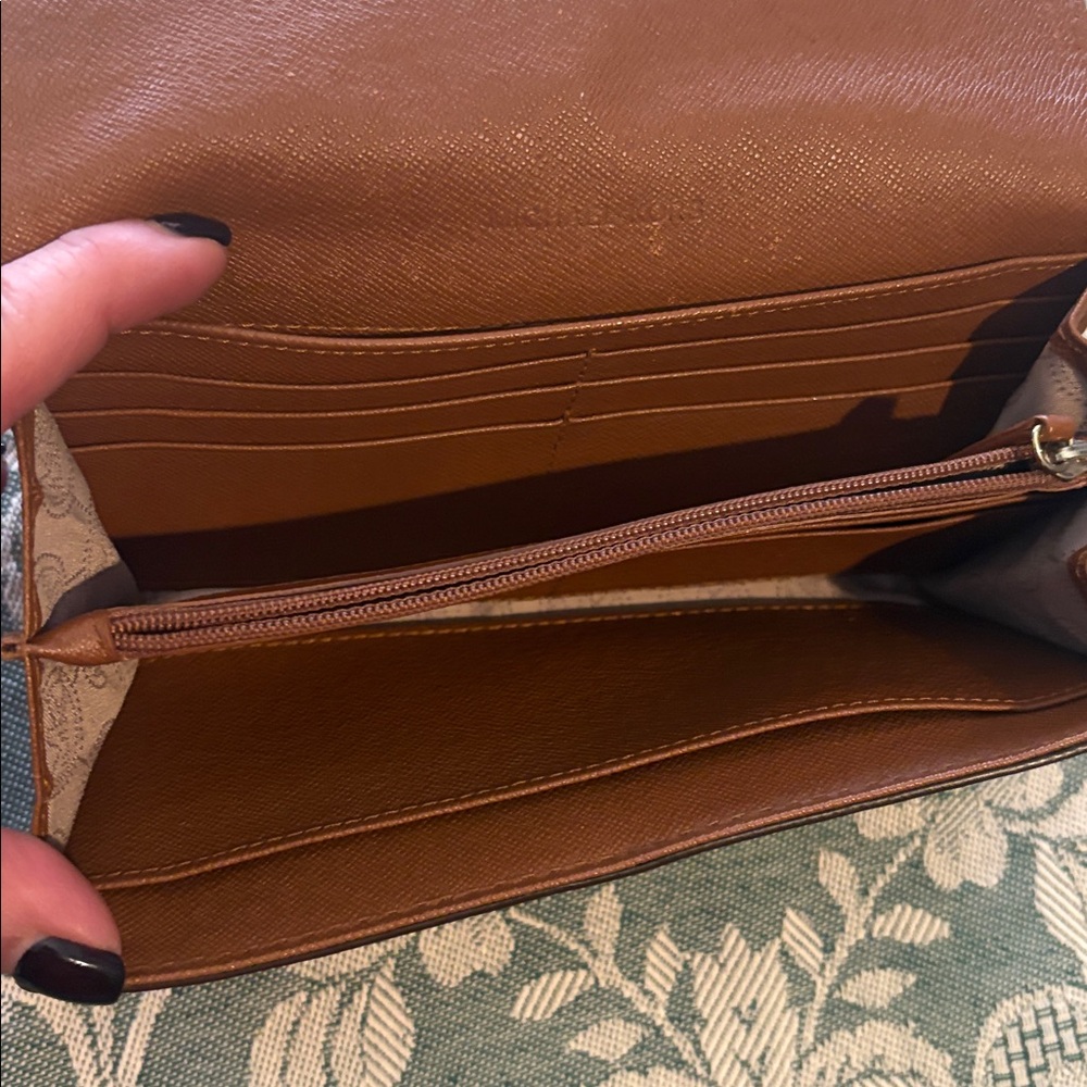 Michael Kors Dark Tan Leather Wallet - Picture 4 of 6